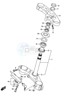 GSX-R1000 ARZ drawing STEERING STEM (GSX-R1000RZL8 E21)