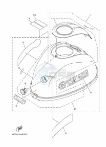 F2-5BMHS drawing FAIRING-UPPER