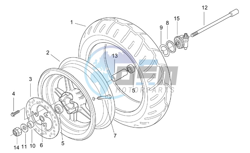 Front wheel