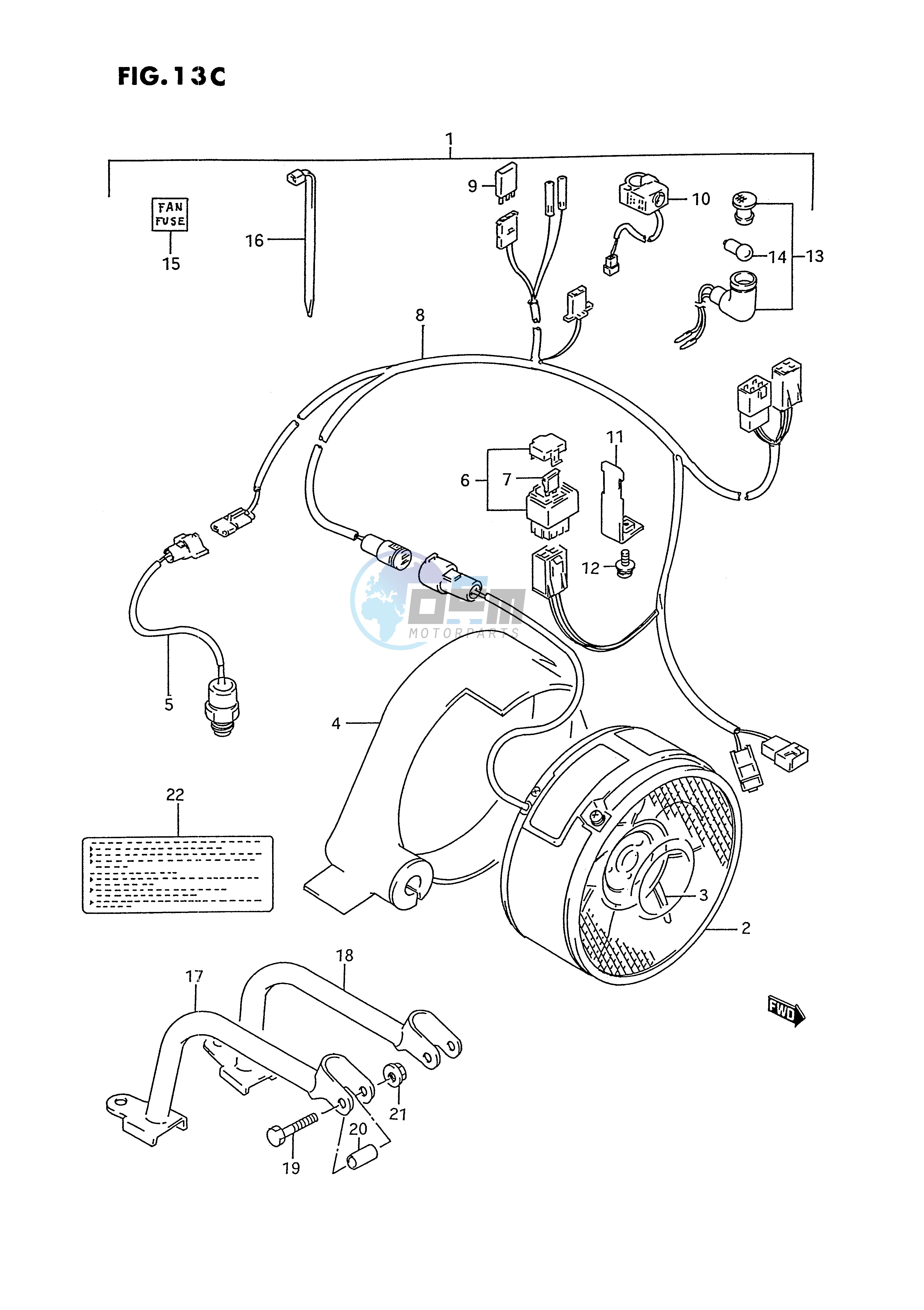 COOLING FAN (MODEL T:OPTIONAL)