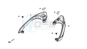 GTS 125I drawing GRIP BAR  L / R