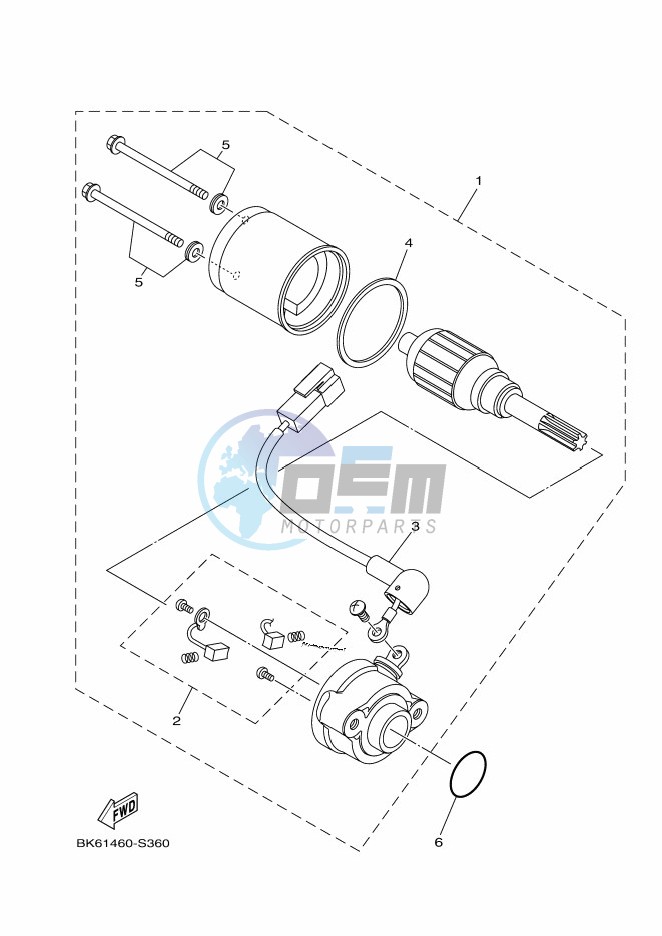 STARTING MOTOR