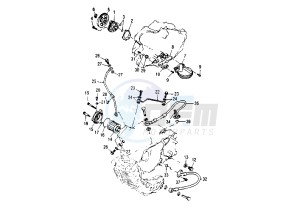 SZR 660 drawing OIL PUMP