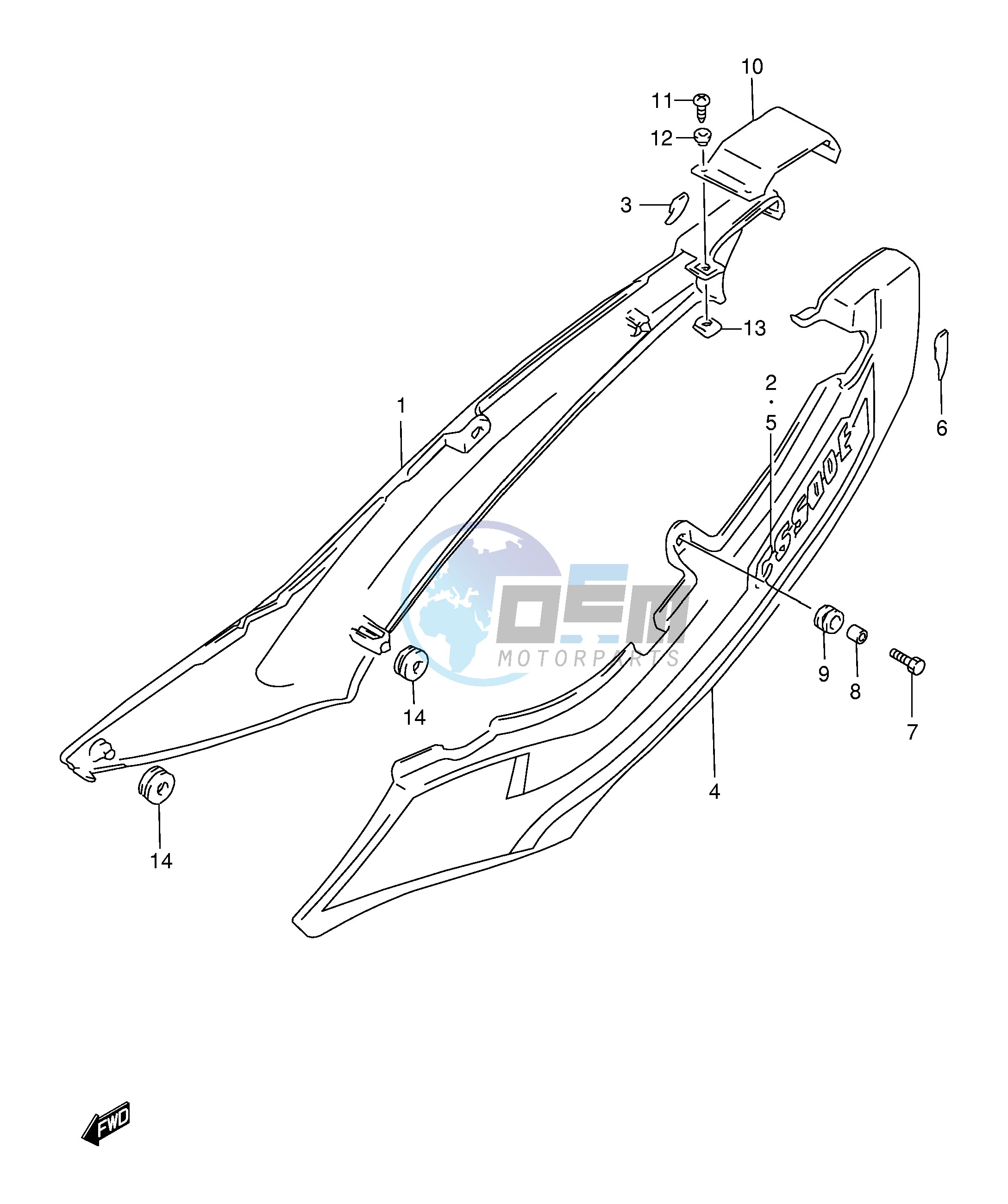 FRAME COVER (MODEL X)