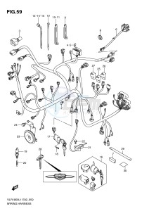 VLR1800 (E2) drawing WIRING HARNESS (VLR1800UFL1 E19)