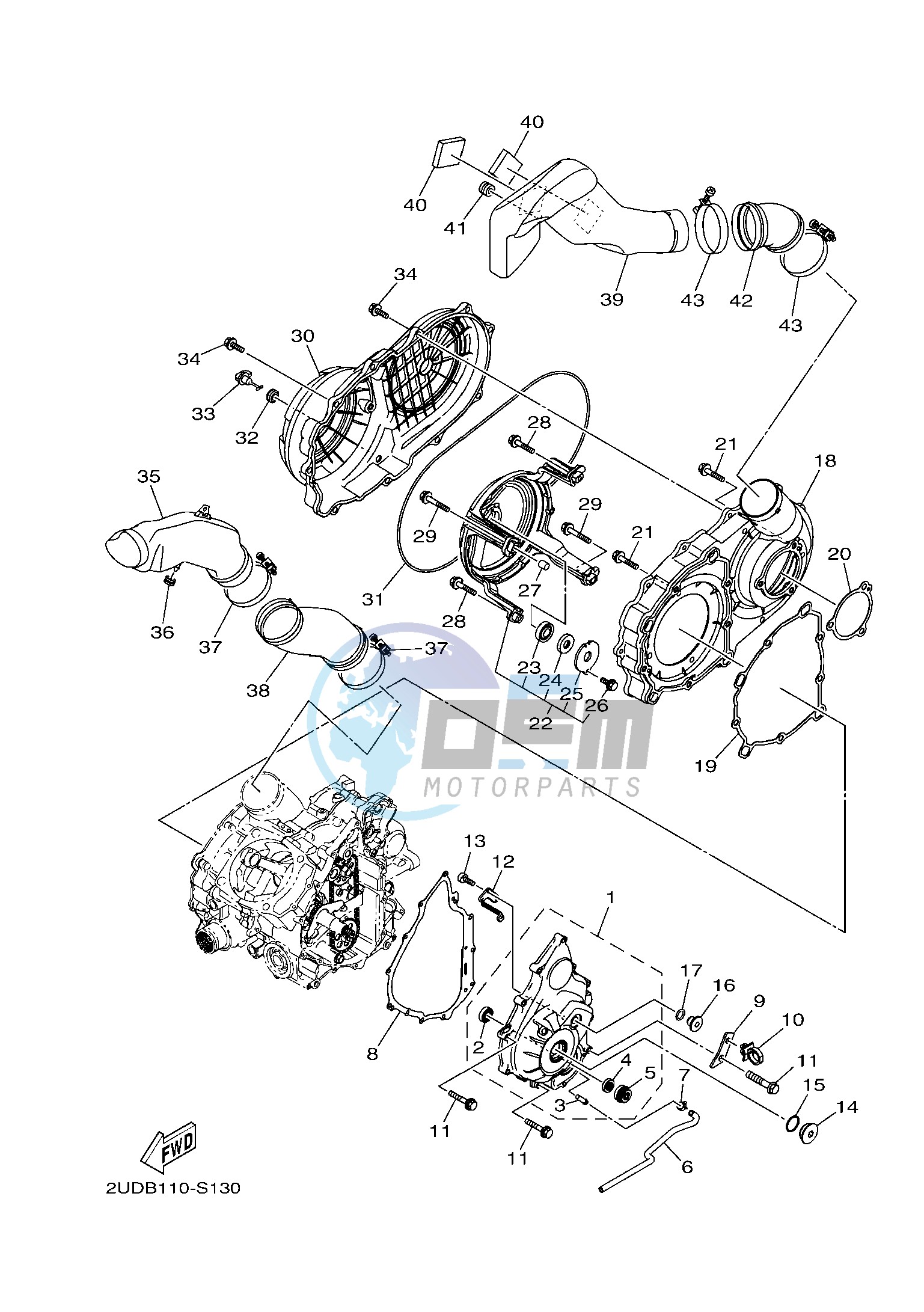 CRANKCASE COVER 1