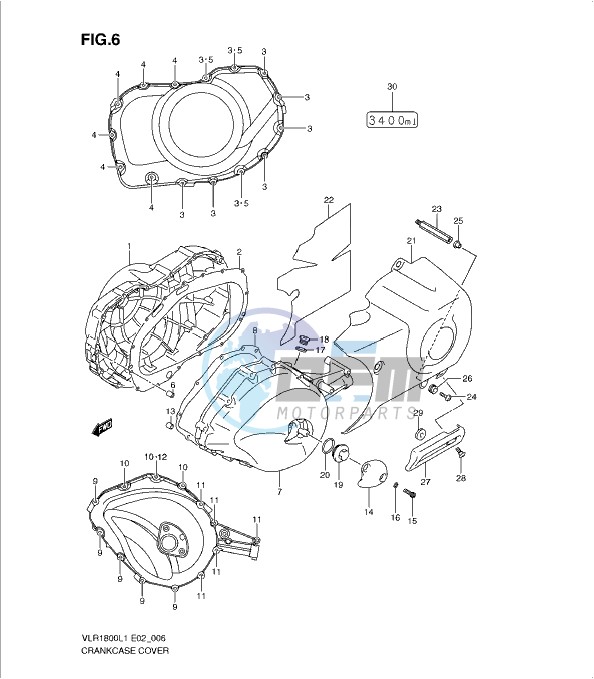 CRANKCASE COVER