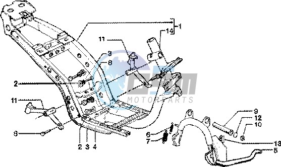 Chassis - Central stand