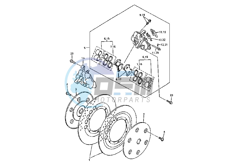 FRONT BRAKE CALIPER