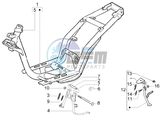 Chassis - Central stand