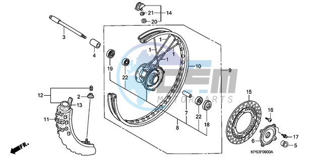 FRONT WHEEL