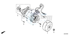 CRF100FD CRF100F Europe Direct - (ED) drawing GENERATOR (CRF100F)