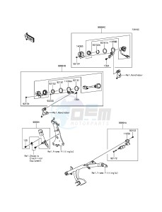 VULCAN S ABS EN650BGFA XX (EU ME A(FRICA) drawing Accessory(Helmet Lock etc.)