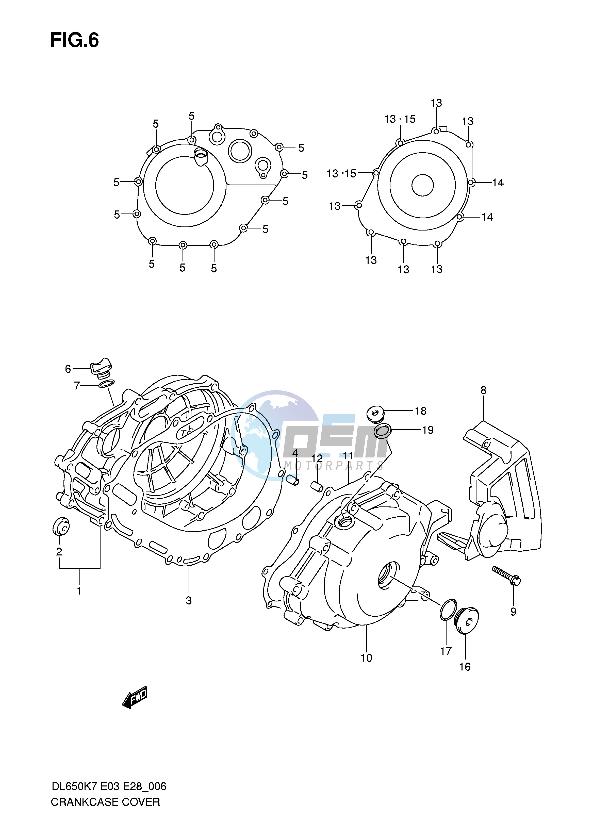 CRANKCASE COVER