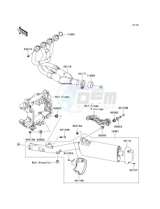 ZG 1400 B [CONCOURS 14] (8F-9F) B8F drawing MUFFLER-- S- -