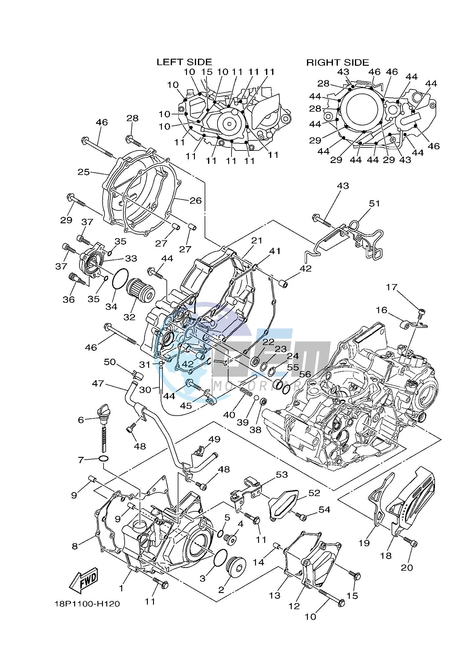 CRANKCASE COVER 1