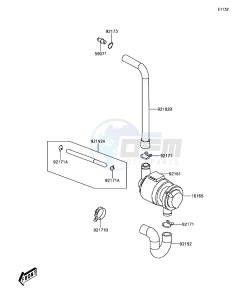 BRUTE FORCE 300 KVF300CJF EU drawing Second Air