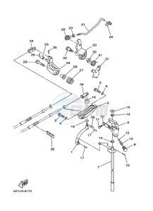 FT50B drawing THROTTLE-CONTROL