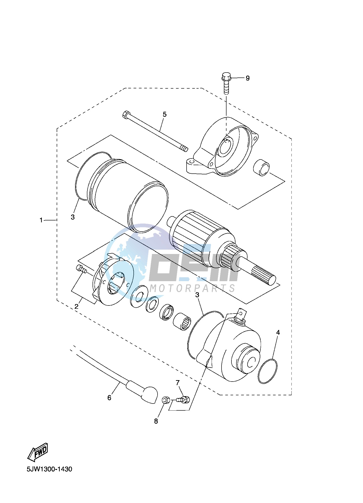 STARTING MOTOR