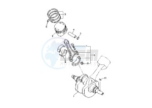 XV DX VIRAGO 535 drawing CRANKSHAFT PISTON