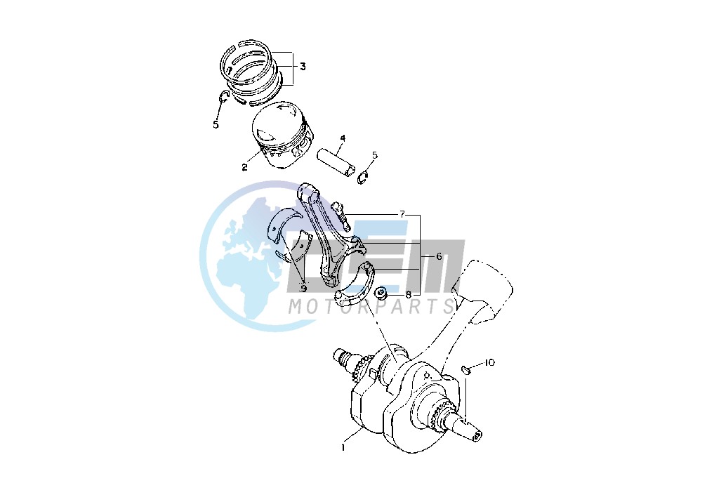 CRANKSHAFT PISTON