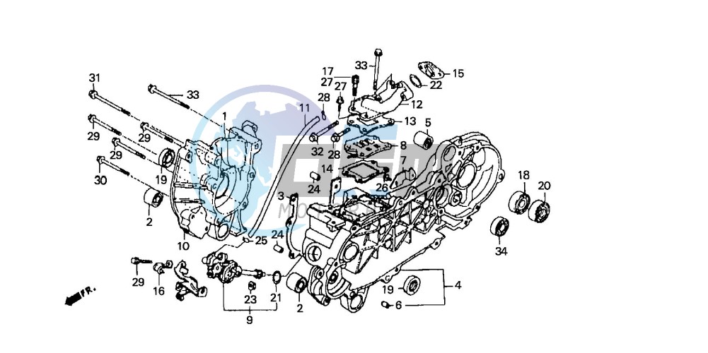 CRANKCASE/OIL PUMP