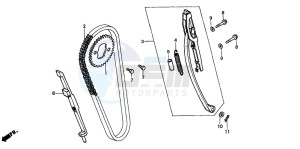 CMX250C REBEL drawing CAM CHAIN/TENSIONER