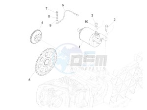 SPRINT SPORT 150 4T 3V IGET ABS E4 (EMEA) drawing Stater - Electric starter