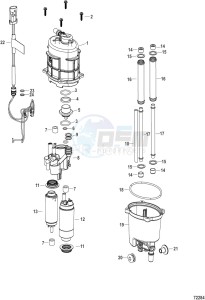 PASSING 125 drawing Fuel Supply Module