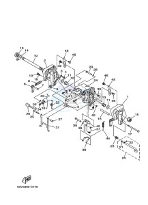 15FMHL drawing FRONT-FAIRING-BRACKET