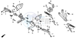 CBR900RR FIRE BLADE drawing STEP