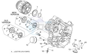 Shiver 750 drawing Oil pump