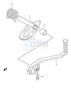 AE50 (E1) drawing KICK STARTER