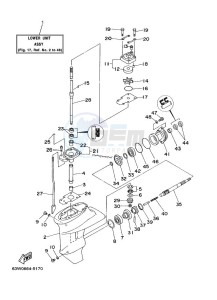 EK15NMHL drawing PROPELLER-HOUSING-AND-TRANSMISSION-1