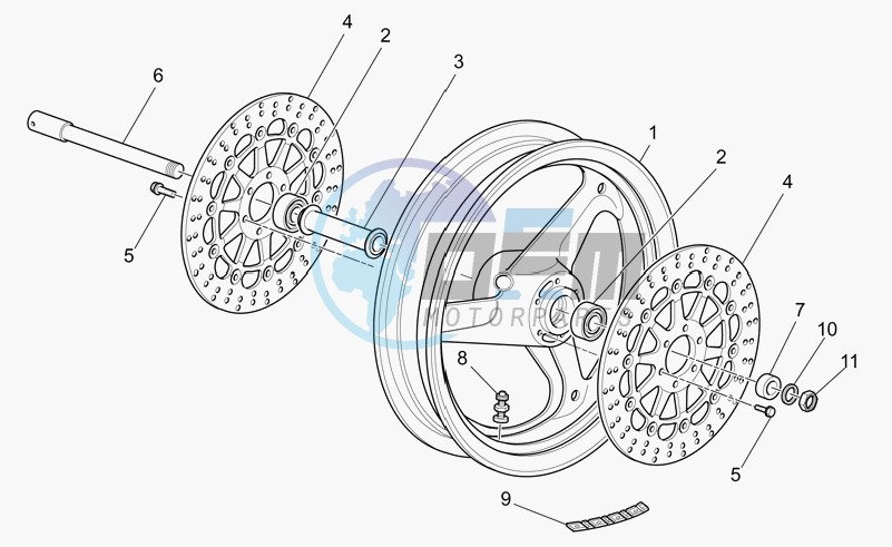 Front wheel