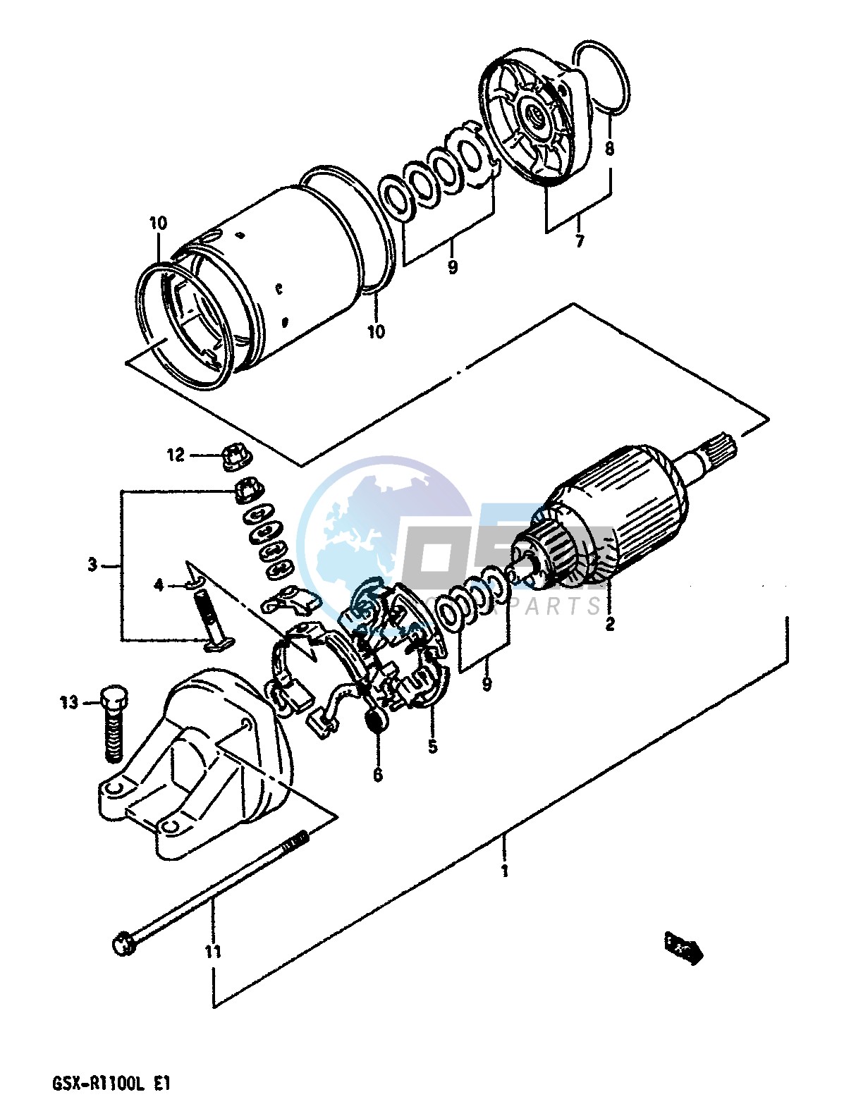 STARTING MOTOR