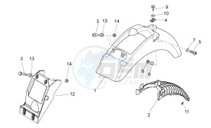 V7 Special 750 USA-CND drawing Rear body I- Mudguard