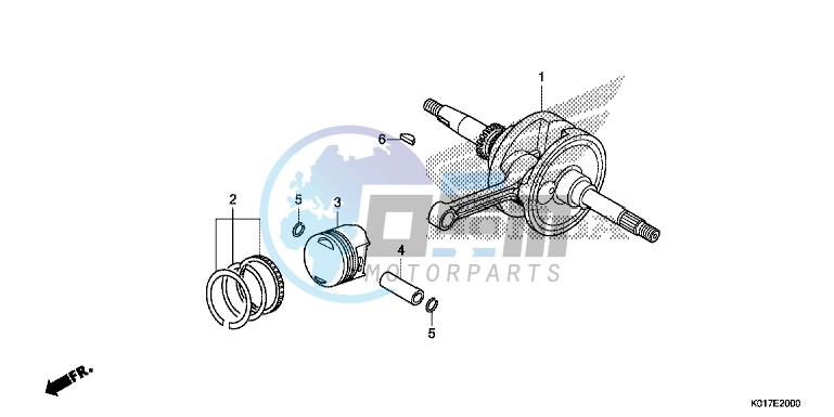 CRANKSHAFT/ PI STON