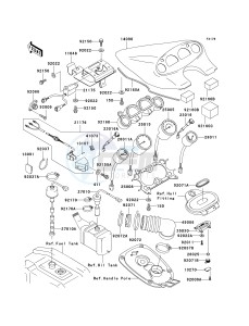 JH 1100 A [1100 ZXI] (A1-A5) [1100 ZXI] drawing METERS -- JH1100-A1- -