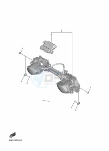 YZF600 YZF-R6 (BN6K) drawing HEADLIGHT