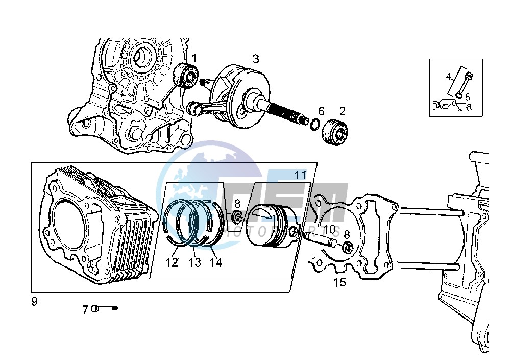 CRANKSHAFT-CYLINDER