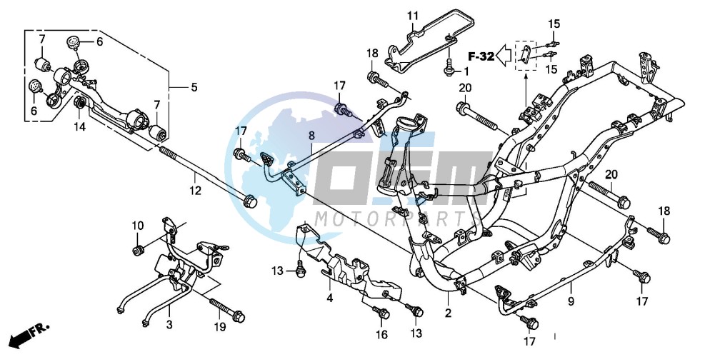 FRAME BODY (FES1253-5)(FES1503-5)