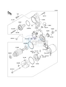 KAF 620 R [MULE 4010 TRANS4X4] (R9F-RAFA) RAFA drawing STARTER MOTOR-- FD620DE485833 - - -