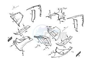 GP 1 EURO2 - 50 cc drawing BODY