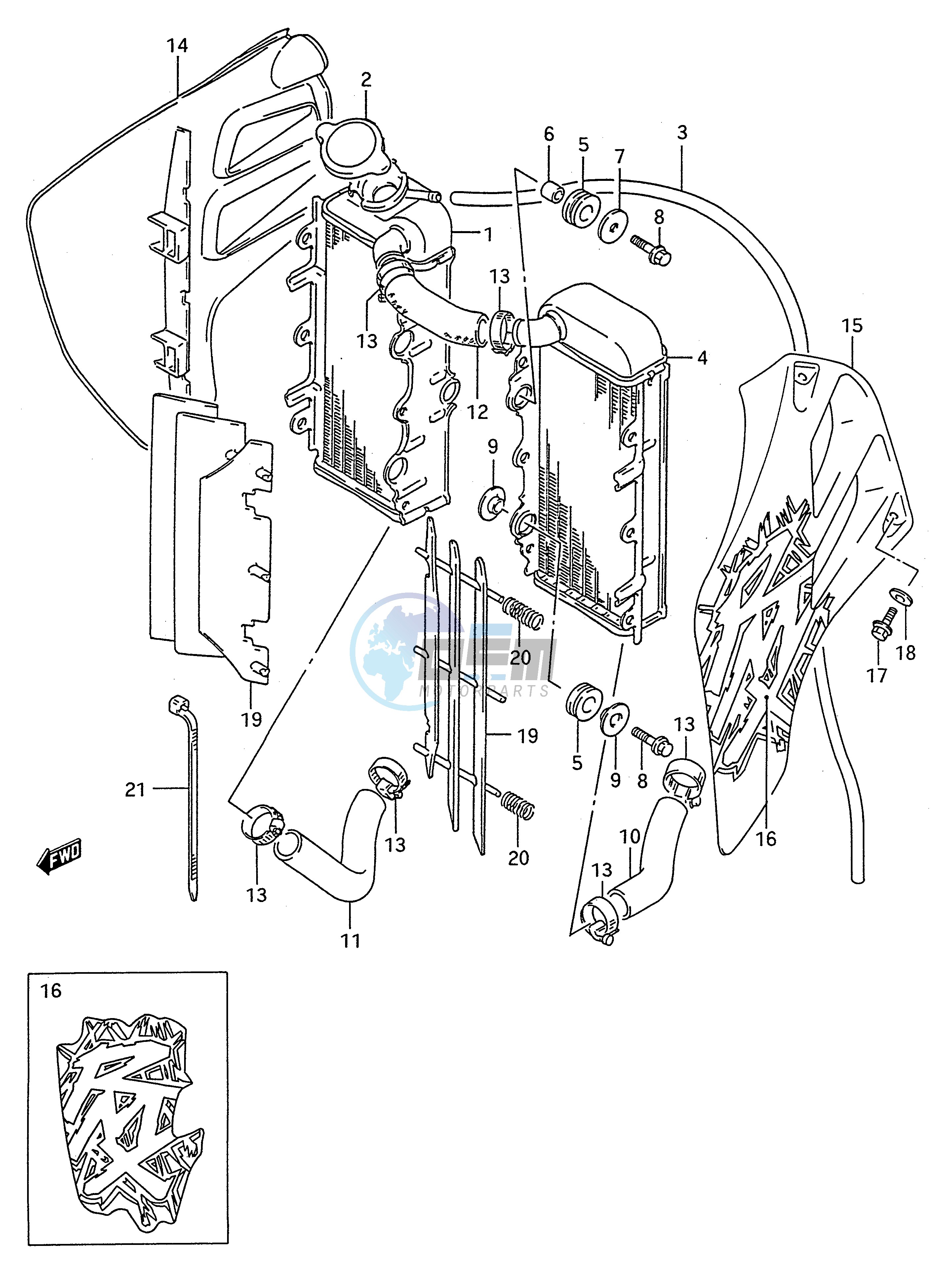 RADIATOR (MODEL R)