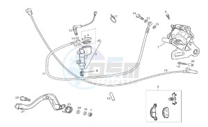 RCR_SMT 50 drawing Rear brake system