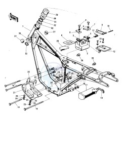 G5 100 drawing FRAME_FRAME FITTINGS -- 72-73 G5-A- -