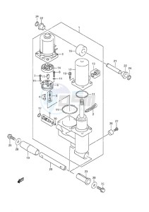 DF 40A drawing Trim Cylinder