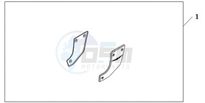 GL1800A NZ - (NZ) drawing CH SWINGARM PIVOT