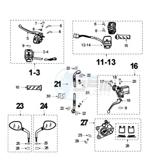 VIVA SL2C drawing BRAKE SYSTEM *AJP*